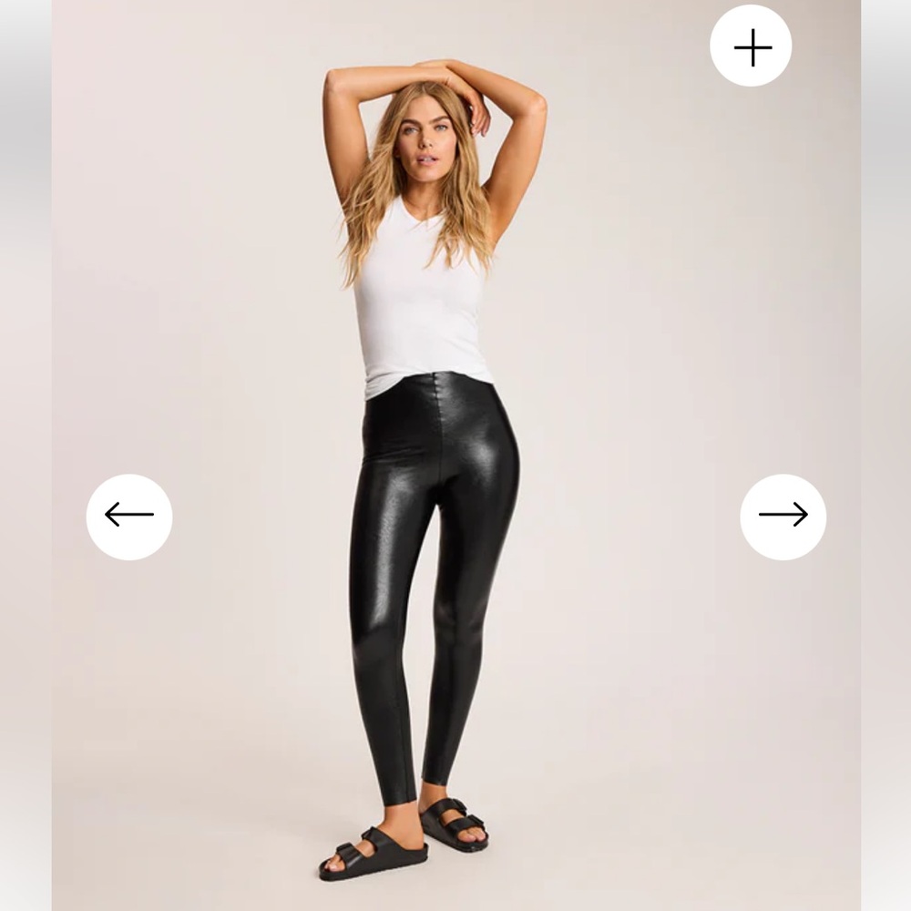 Small Commando Faux Leather Legging New In Package
